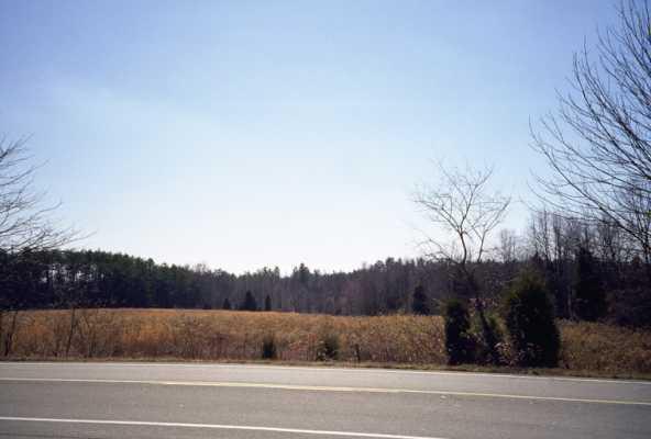 Picture of the site where Custer captured Hampton's wagons 